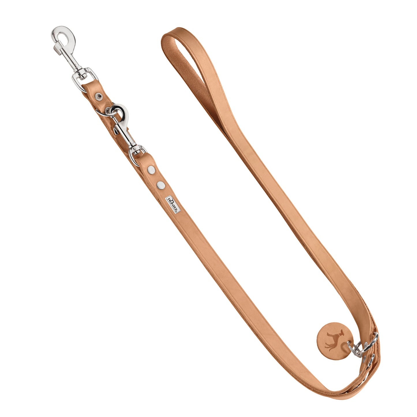 Aalborg Training leash 20/200, tan