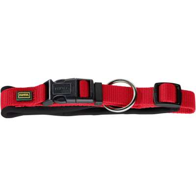 Nylon Neoprene Dog Collar Vario Plus red 4