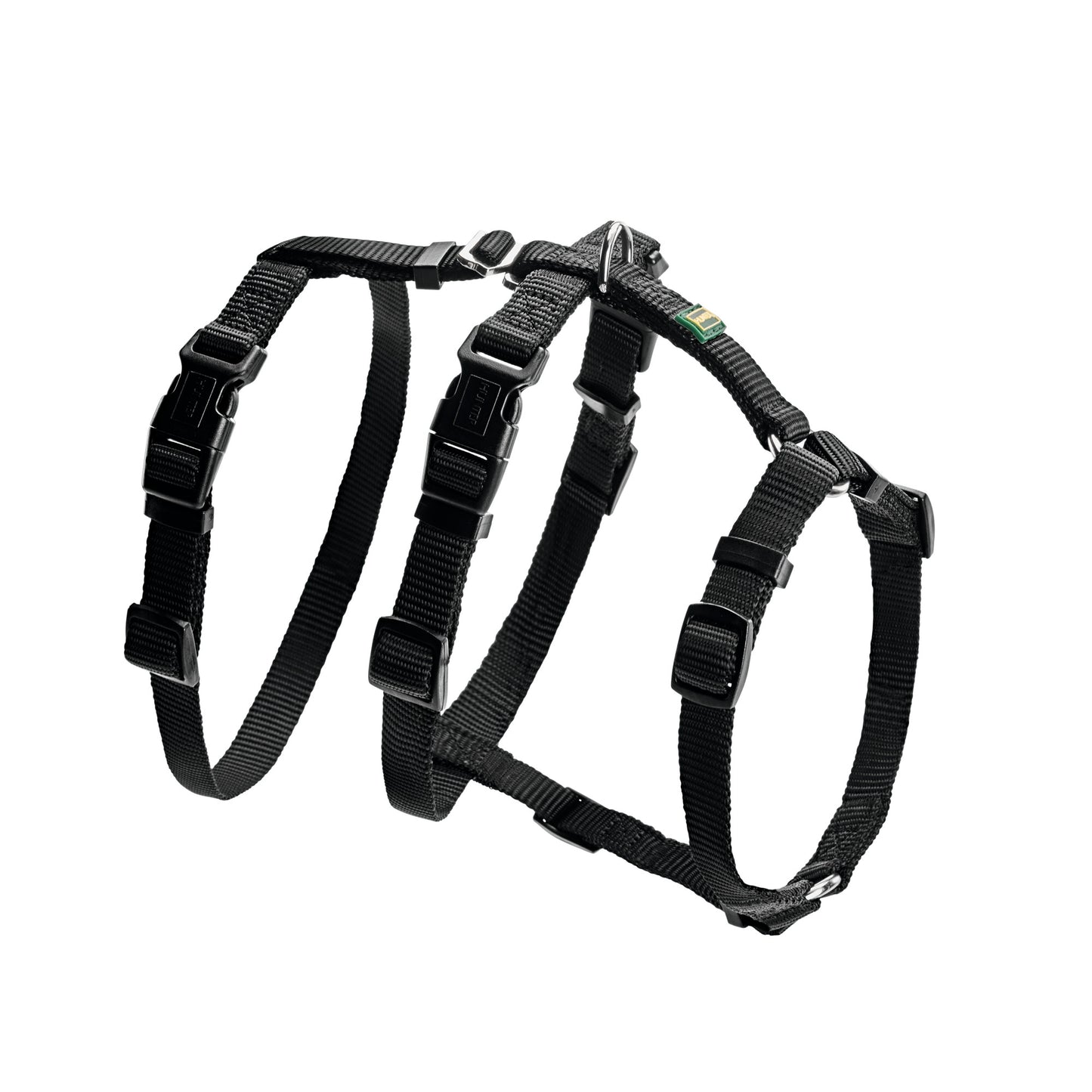 Nylon Safety Dog Harness Vario Rapid black