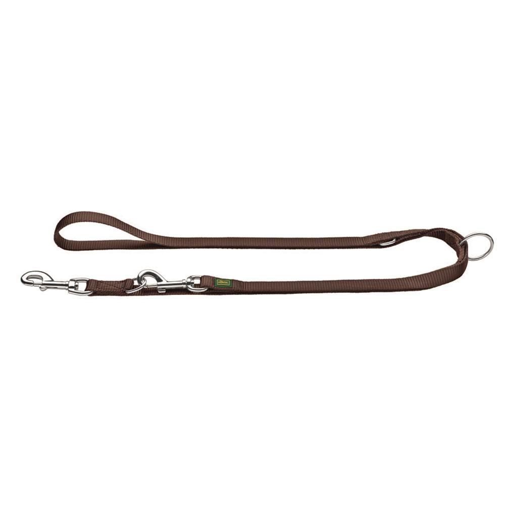 Nylon Dog Training Leash brown