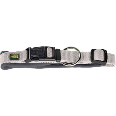 Nylon Neoprene Dog Collar Vario Plus grey 3